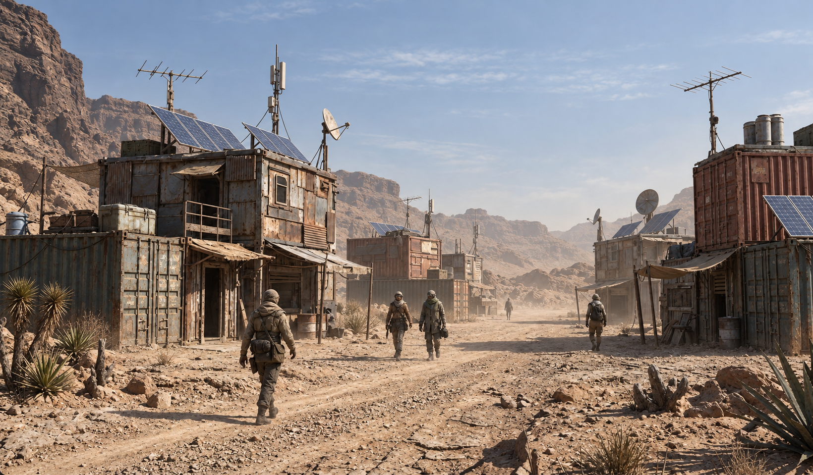 A Desert Side Outpost