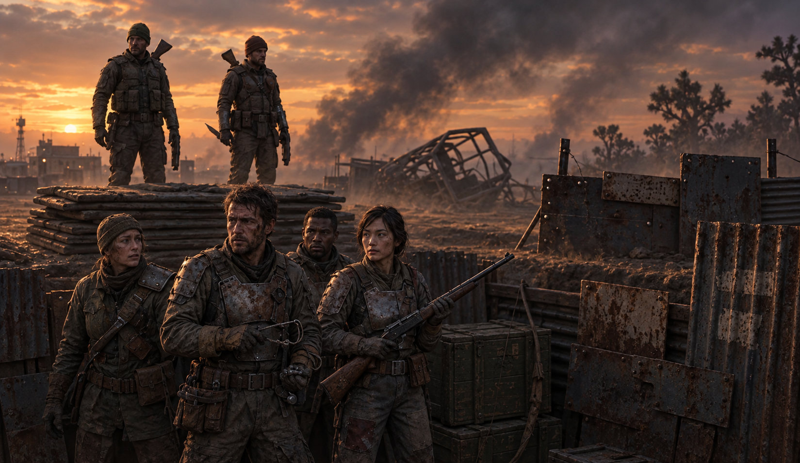 The picture displays the Volunteer Army of Man